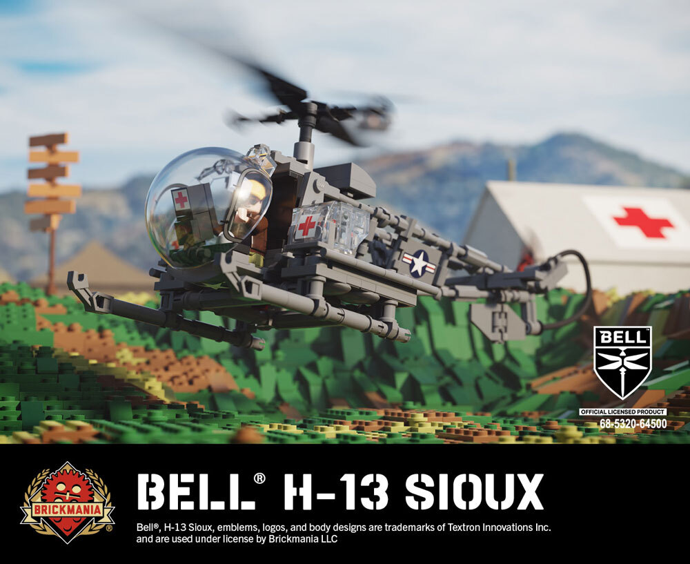 Bell® H-13 MASH Medevac Helicopter Bell® H-13 MASH Medevac Helicopter