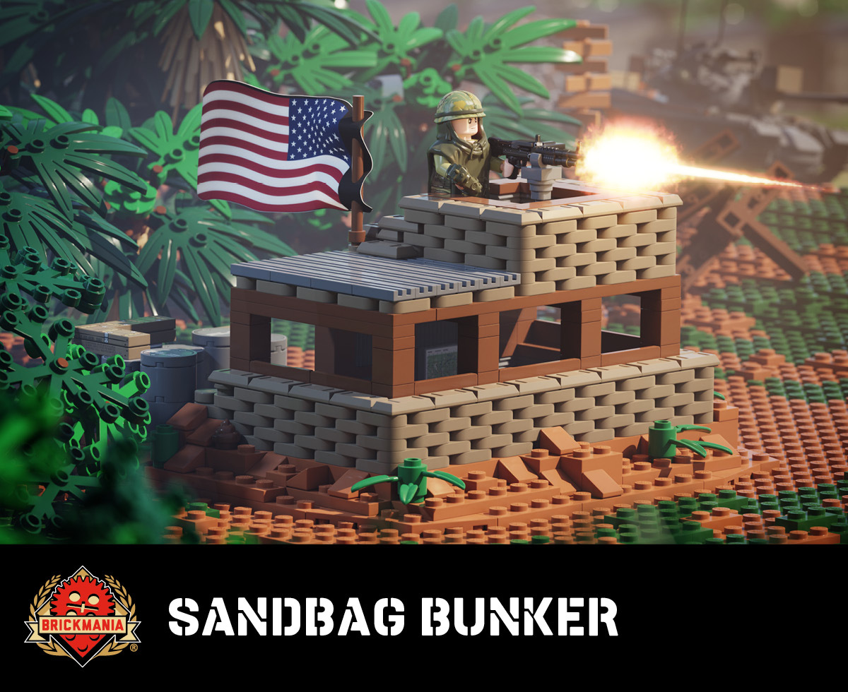 Vietnam War Sandbag Bunker Vietnam War Sandbag Bunker