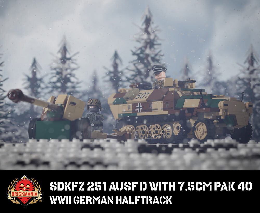 SdKfz 251 Ausf D with 7.5cm Pak 40 SdKfz 251 Ausf D with 7.5cm Pak 40