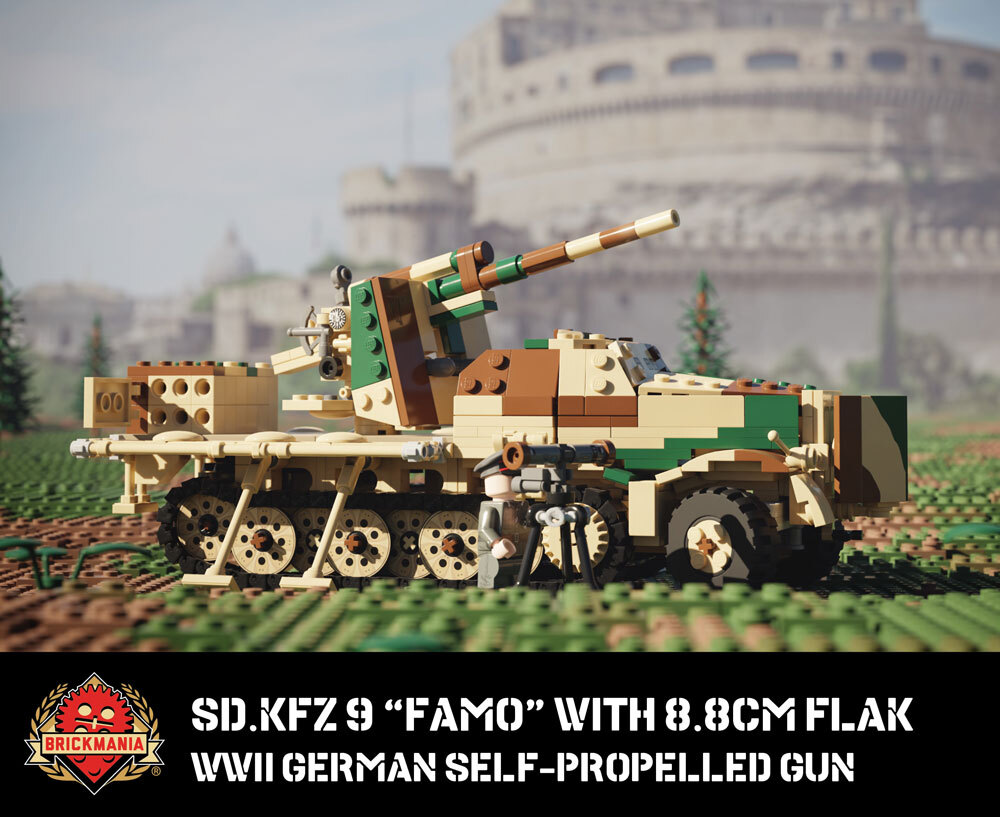 Sd.Kfz 9 "FAMO" with 8.8cm FLAK - FINAL BATCH Sd.Kfz 9 "FAMO" with 8.8cm FLAK - FINAL BATCH