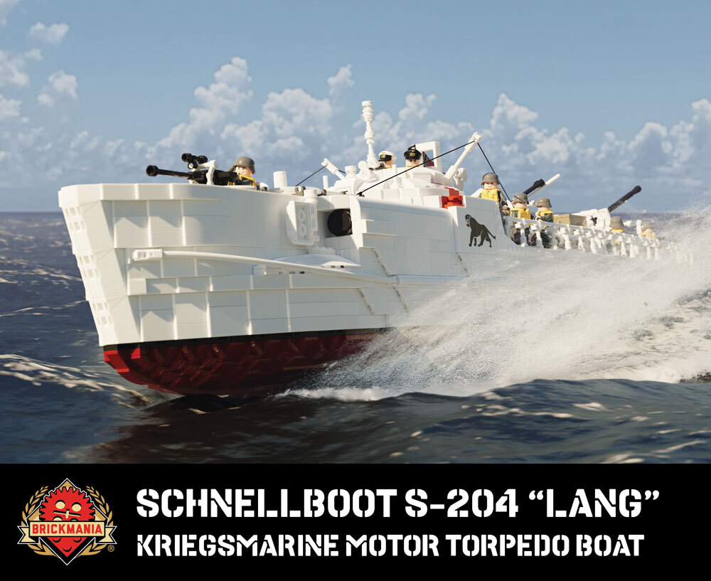 Schnellboot S-204 "Lang" - Kriegsmarine Motor Torpedo Boat Schnellboot S-204 "Lang" - Kriegsmarine Motor Torpedo Boat