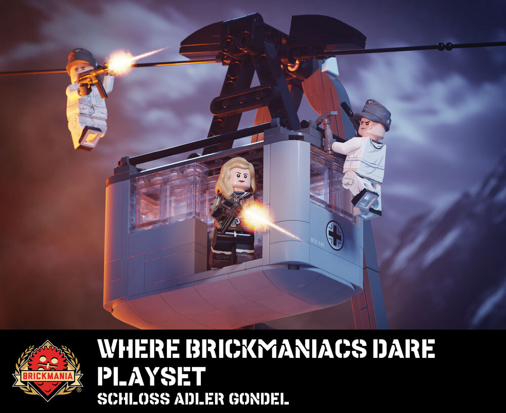 Where Brickmaniacs Dare Playset Where Brickmaniacs Dare Playset