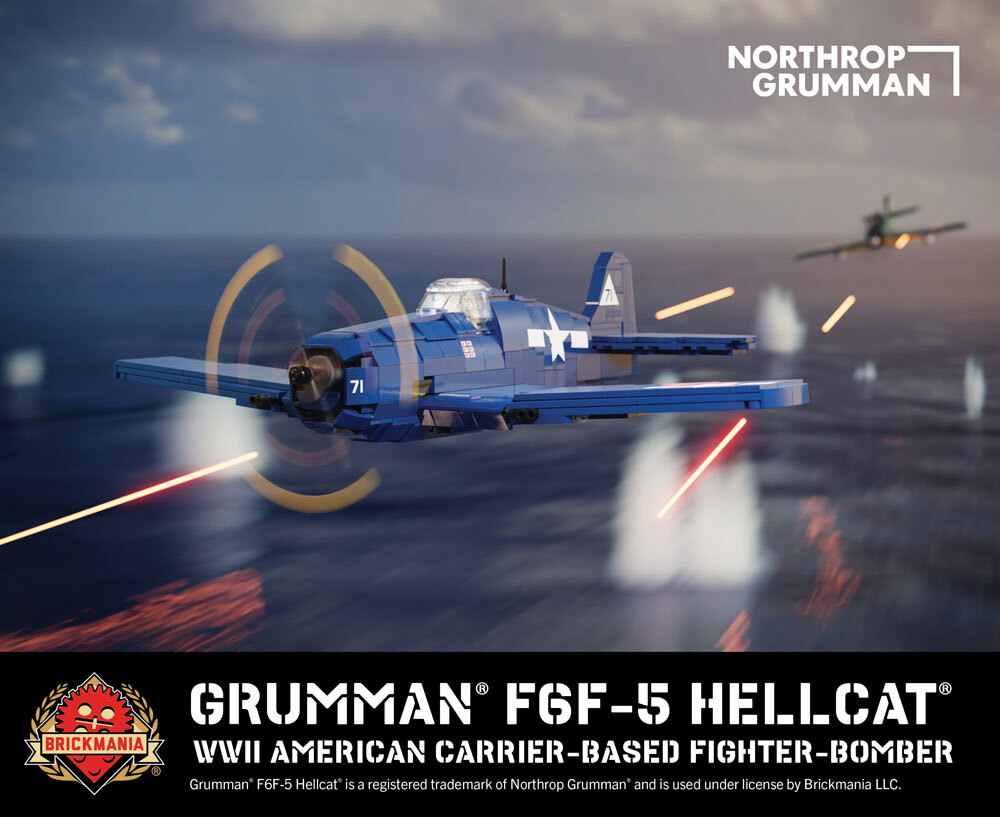 Grumman® F6F-5 Hellcat® - WWII American Carrier-Based Fighter-Bomber Grumman® F6F-5 Hellcat® - WWII American Carrier-Based Fighter-Bomber