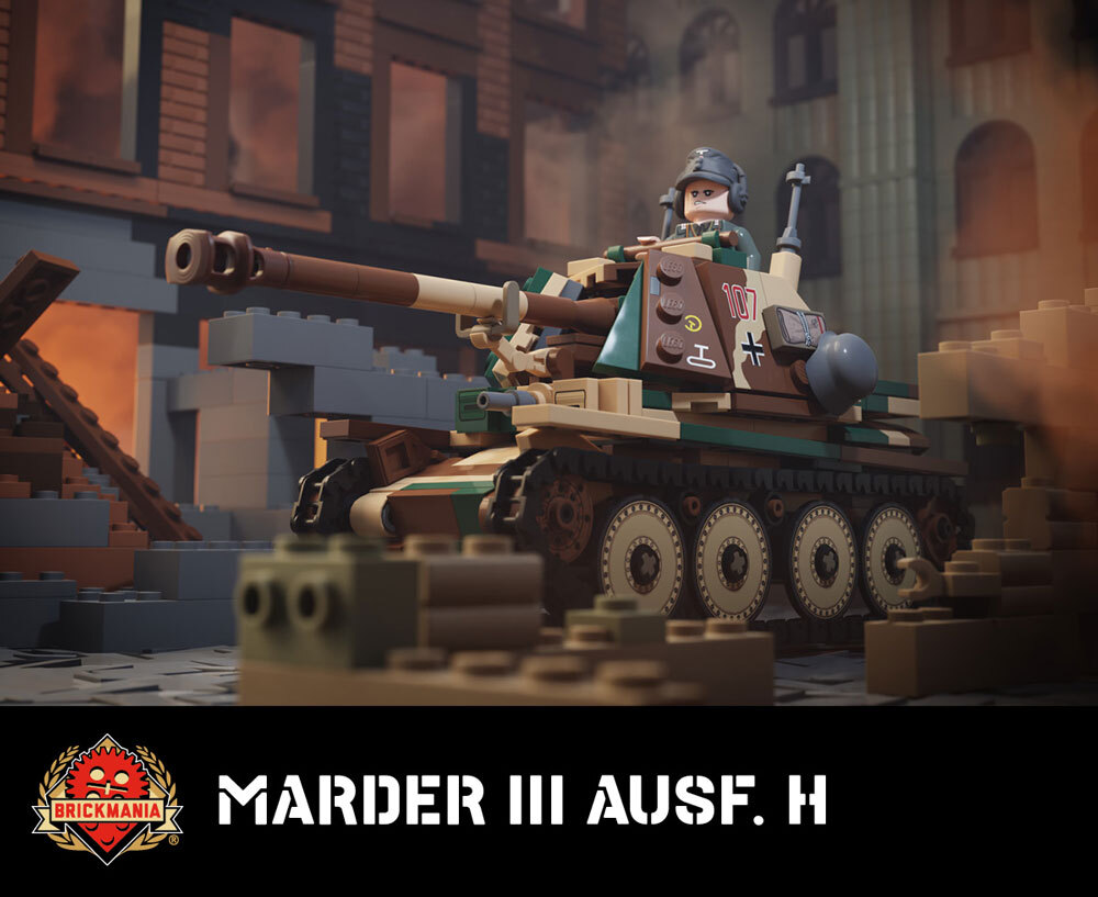 Marder III Ausf. H Sd.Kfz. 138 - WWII German Tank Destroyer Marder III Ausf. H Sd.Kfz. 138 - WWII German Tank Destroyer