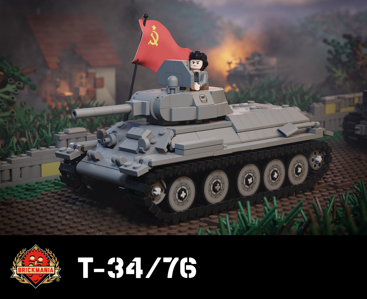 T-34/76 Model 1941 - WWII Soviet Medium Tank T-34/76 Model 1941 - WWII Soviet Medium Tank