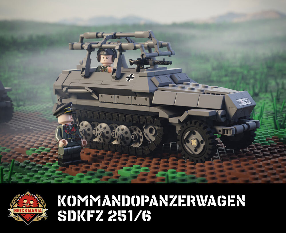 SdKfz 2516 - Kommandopanzerwagen - with Heinz Guderian + Staff Officer SdKfz 2516 - Kommandopanzerwagen - with Heinz Guderian + Staff Officer