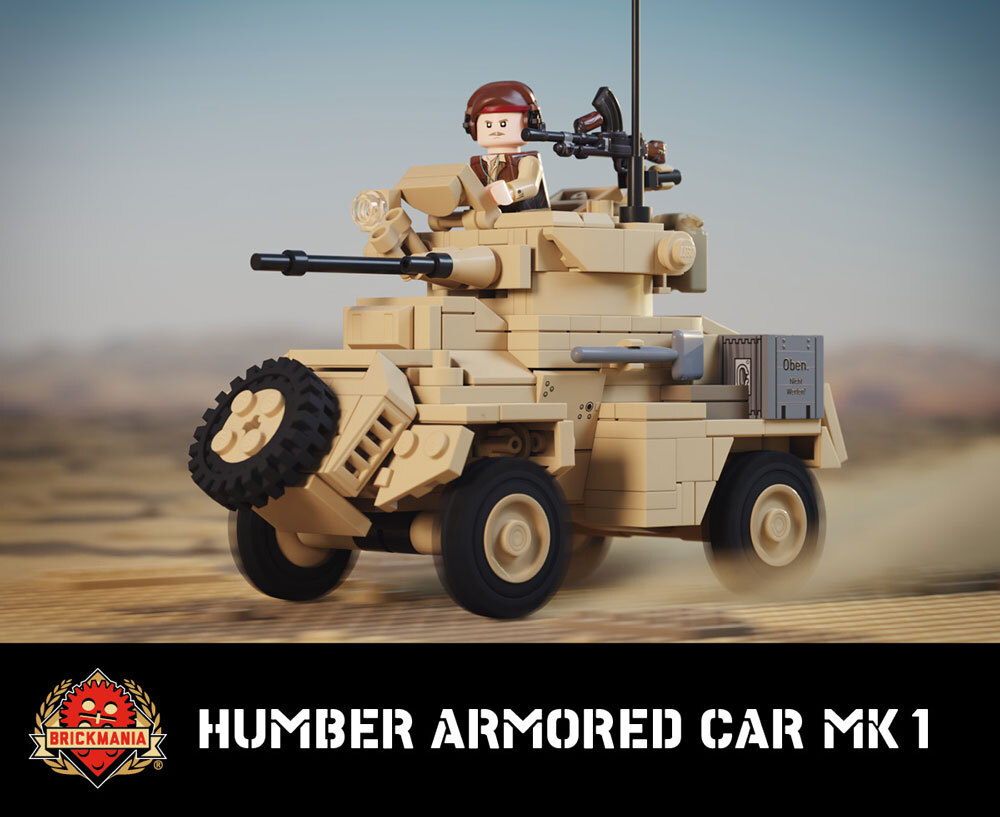 Humber Armored Car Mk 1 - WWII 11th Hussars Scout Vehicle Humber Armored Car Mk 1 - WWII 11th Hussars Scout Vehicle