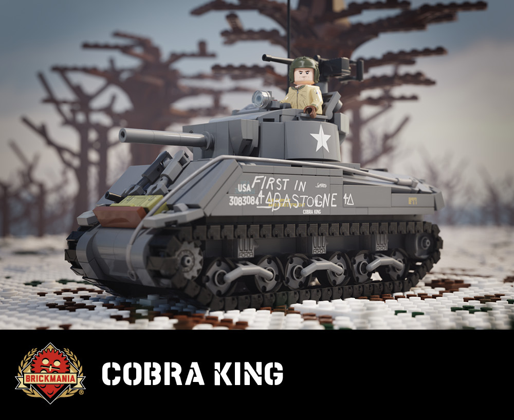 Cobra King - M4A3E2 Jumbo of the 4th Armored Division