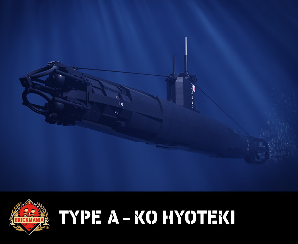 Type A - Ko Hyoteki - WWII Japanese Midget Submarine Type A - Ko Hyoteki - WWII Japanese Midget Submarine