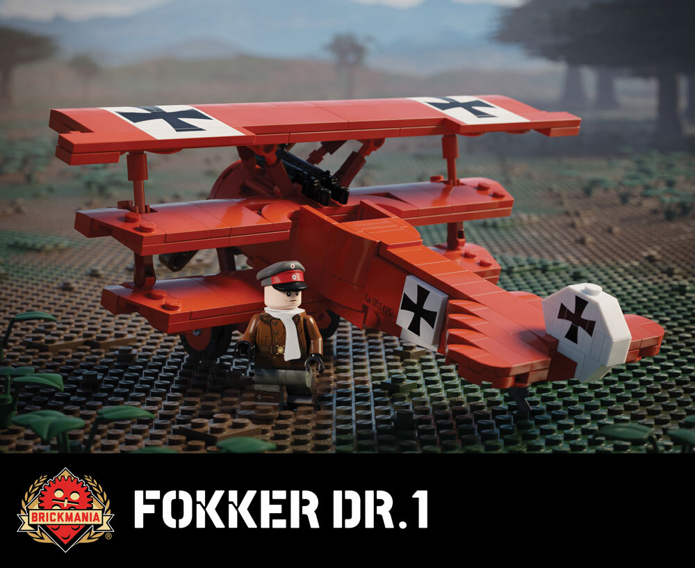 Fokker Dr.1 – Red Baron's WWI Fighter Fokker Dr.1 – Red Baron's WWI Fighter