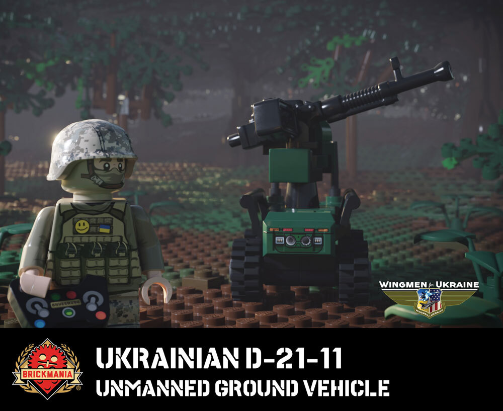 Ukrainian D-21-1 - Unmanned Ground Vehicle Ukrainian D-21-1 - Unmanned Ground Vehicle