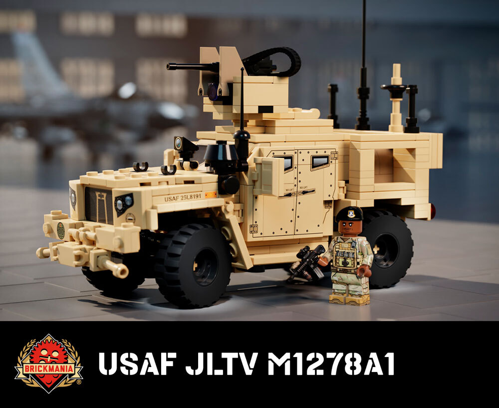 USAF JLTV M1278A1 - Heavy Guns Carrier with CROWS II USAF JLTV M1278A1 - Heavy Guns Carrier with CROWS II