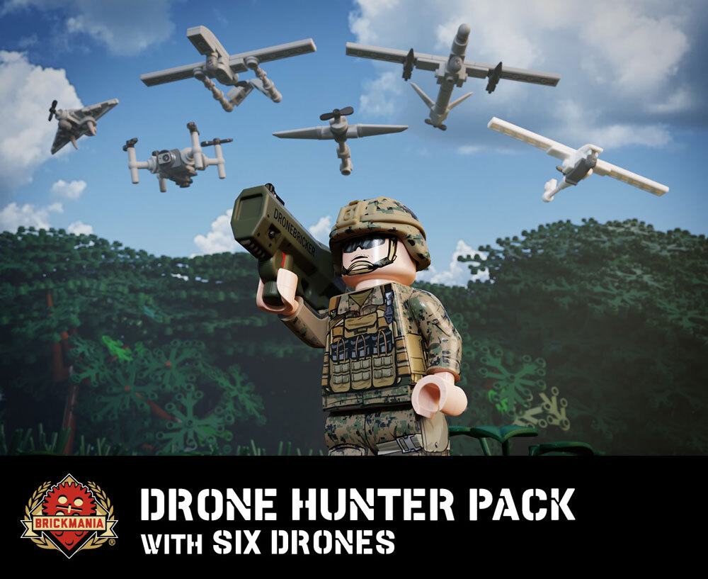 Drone Hunter Pack - With Drone Hunter and Six Drones Drone Hunter Pack - With Drone Hunter and Six Drones