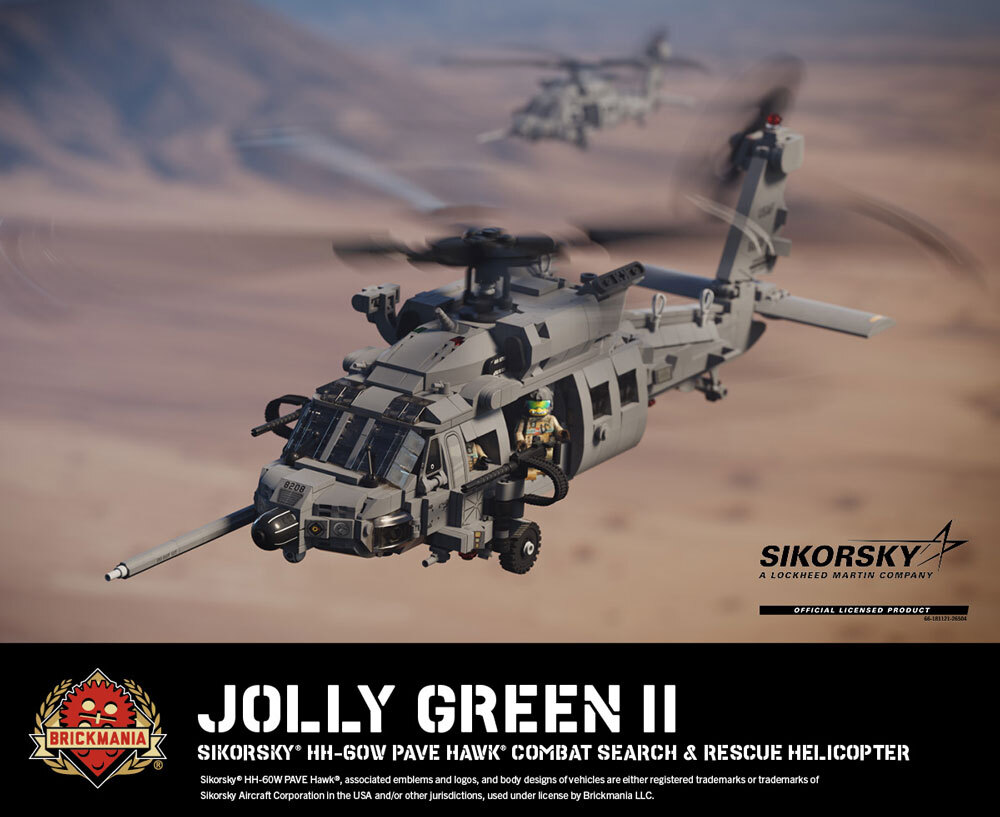 Jolly Green II - Sikorsky® HH-60W PAVE Hawk® Combat Search & Rescue Helicopter Jolly Green II - Sikorsky® HH-60W PAVE Hawk® Combat Search & Rescue Helicopter