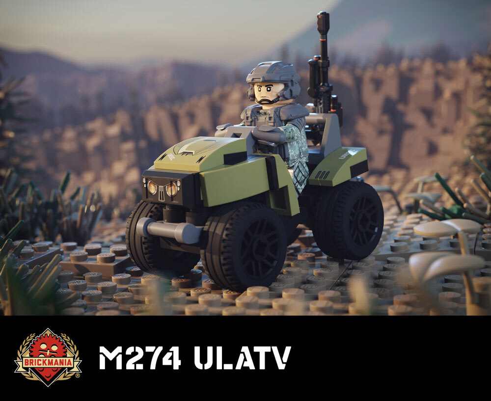 M274 ULATV - Ultra-Light All-Terrain Utility Vehicle with PC XSR Sniper Rifle M274 ULATV - Ultra-Light All-Terrain Utility Vehicle with PC XSR Sniper Rifle