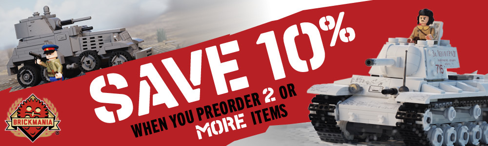 Preorder two or more items and receive 10% OFF your preorders! Preorder two or more items and receive 10% OFF your preorders!