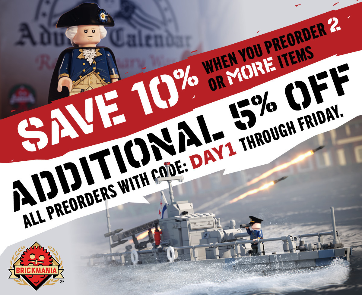 Preorder two or more items, get 10% OFF your preordered items. BONUS: Take an additional 5% OFF all preorders with code DAY1 through Friday, September 11th! Preorder two or more items, get 10% OFF your preordered items. BONUS: Take an additional 5% OFF all preorders with code DAY1 through Friday, September 11th!