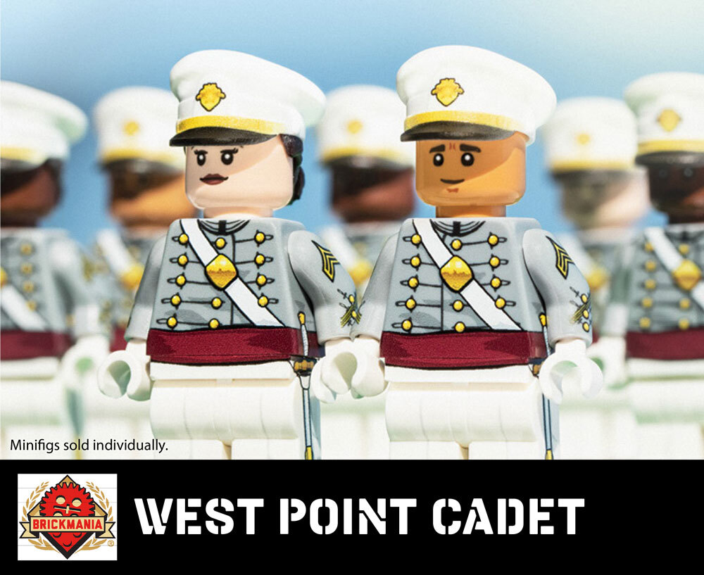 West Point Cadet custom minifig West Point Cadet custom minifig