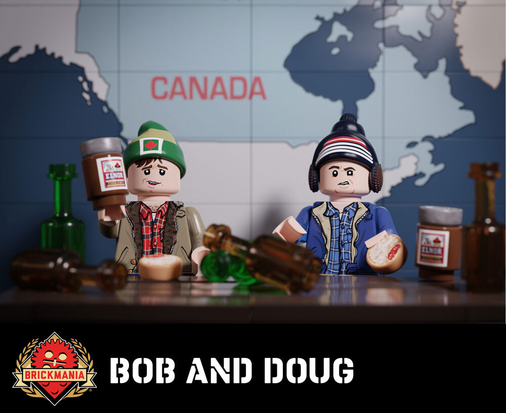 Bob and Doug – Custom Minifig 2-Pack Bob and Doug – Custom Minifig 2-Pack