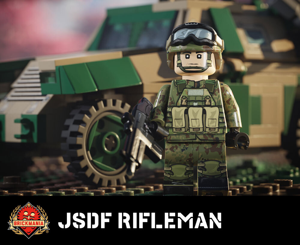 JSDF Rifleman with Perfect Caliber™ HOWA Type 20 BrickArms® HAC JSDF Rifleman with Perfect Caliber™ HOWA Type 20 BrickArms® HAC