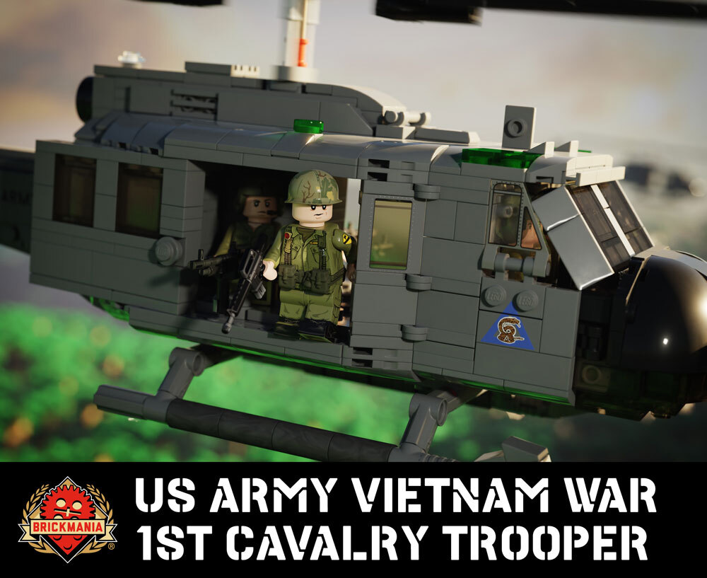 US Army Vietnam War 1st Cavalry Trooper US Army Vietnam War 1st Cavalry Trooper