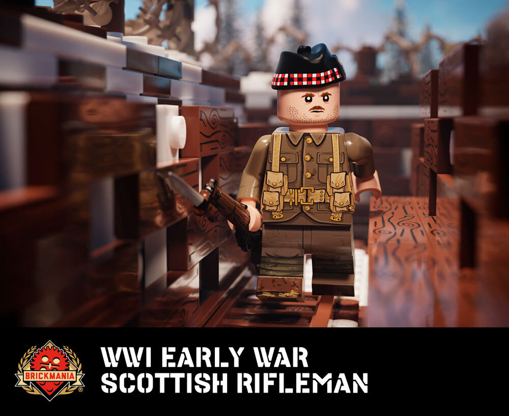 WWI Early War Scottish Rifleman WWI Early War Scottish Rifleman