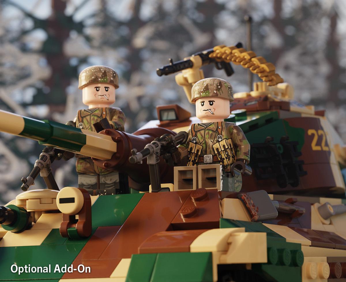 Considering adding optional Battle of the Bulge Fallschirmjäger custom designed minfigs! Considering adding optional Battle of the Bulge Fallschirmjäger custom designed minfigs!