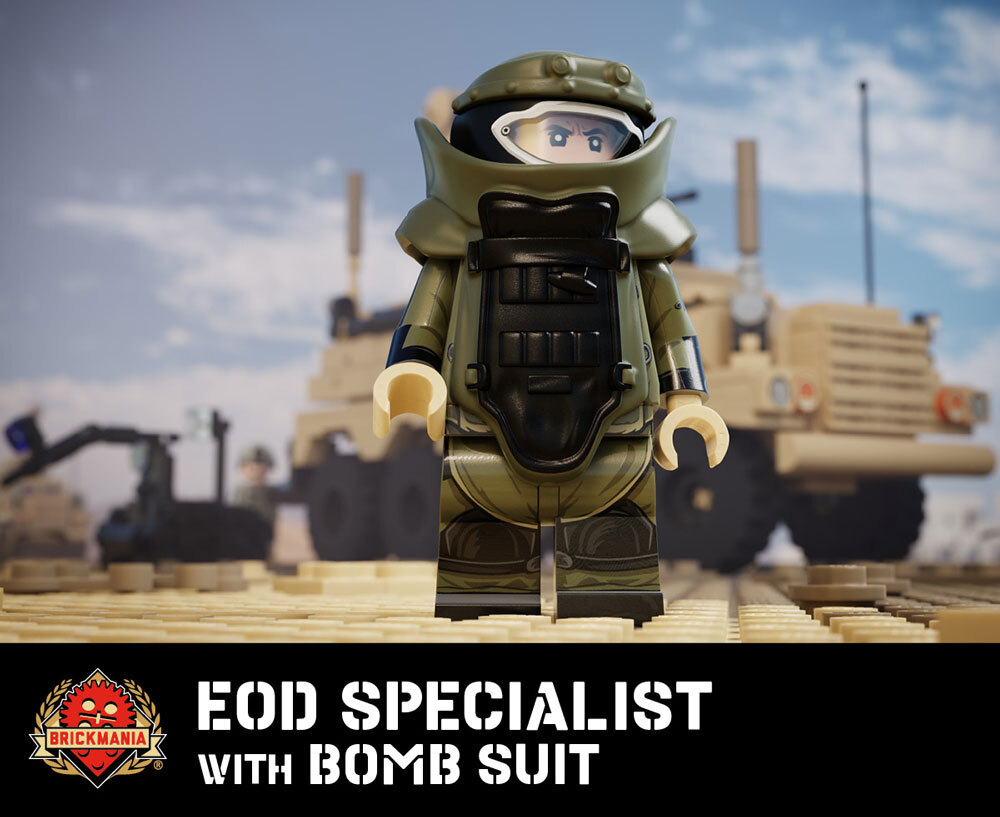 EOD Specialist with Bomb Suit EOD Specialist with Bomb Suit