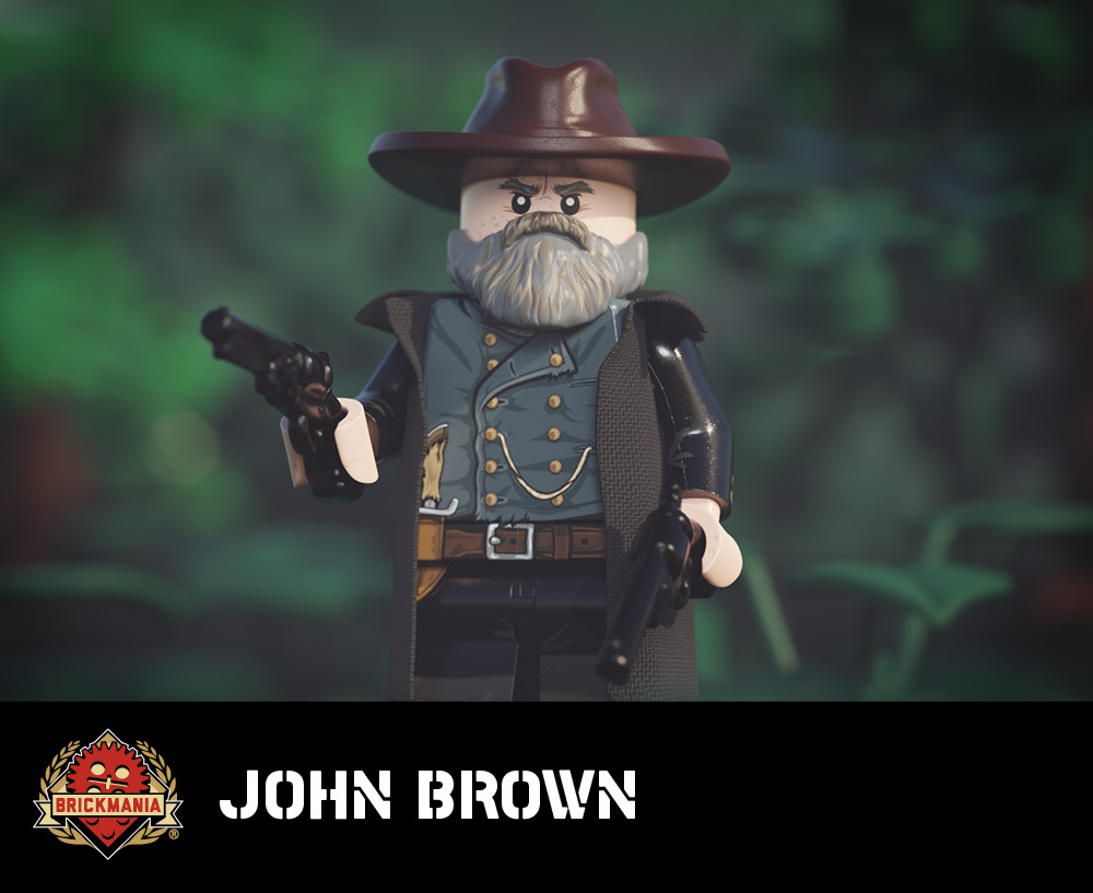 John Brown - Harper's Ferry Raid custom designed minifig John Brown - Harper's Ferry Raid custom designed minifig