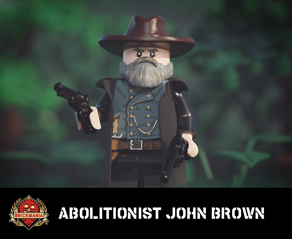 Abolitionist John Brown custom designed minifig Abolitionist John Brown custom designed minifig