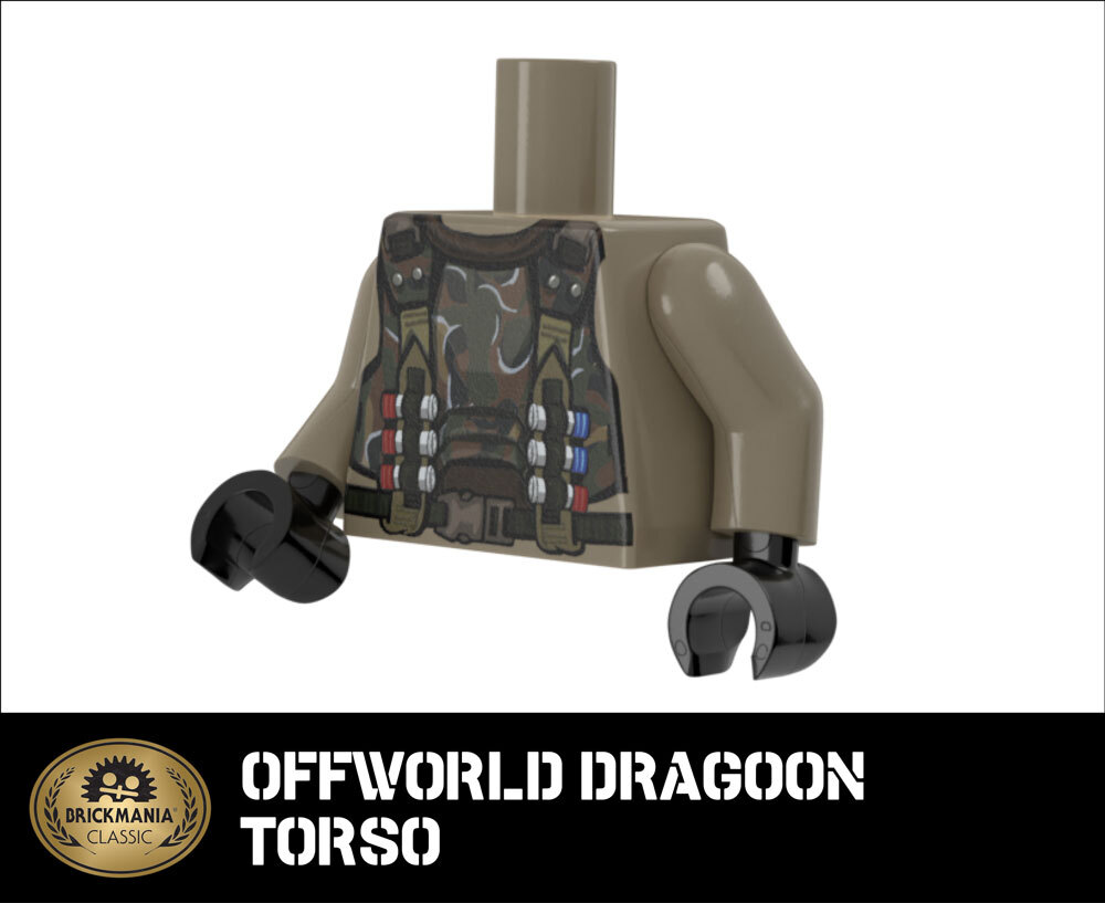 Offworld Dragoon Torso - Brickmania Classic Series Offworld Dragoon Torso - Brickmania Classic Series
