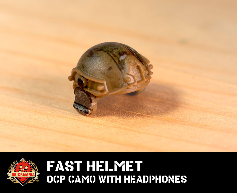 Fast Helmet OCP Camo With Headphones Fast Helmet OCP Camo With Headphones