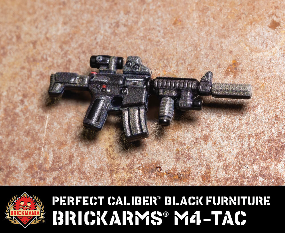 Perfect Caliber™ Black Furniture BrickArms® M4-TAC Perfect Caliber™ Black Furniture BrickArms® M4-TAC