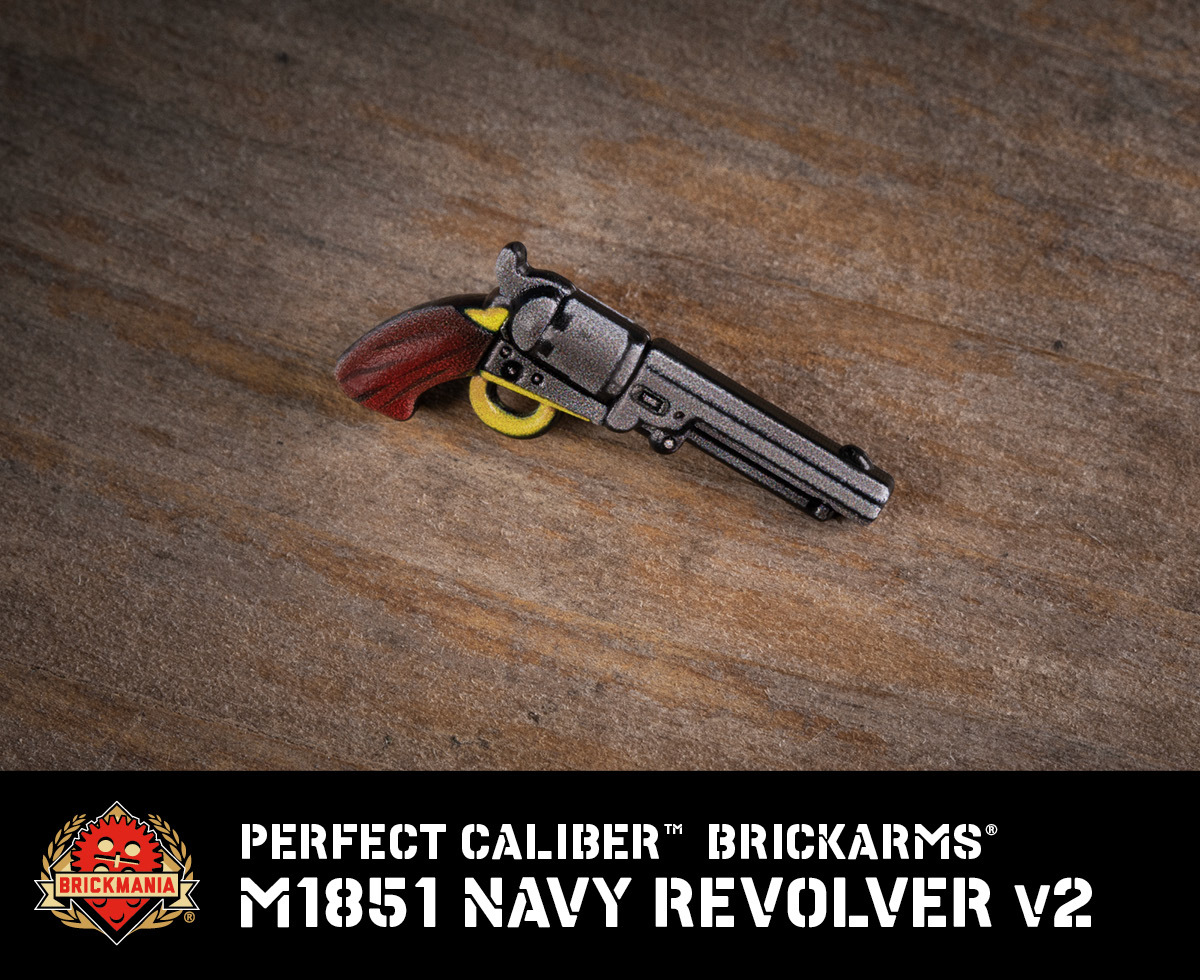 Perfect Caliber™ BrickArms® M1851 Navy Revolver V.2 Perfect Caliber™ BrickArms® M1851 Navy Revolver V.2