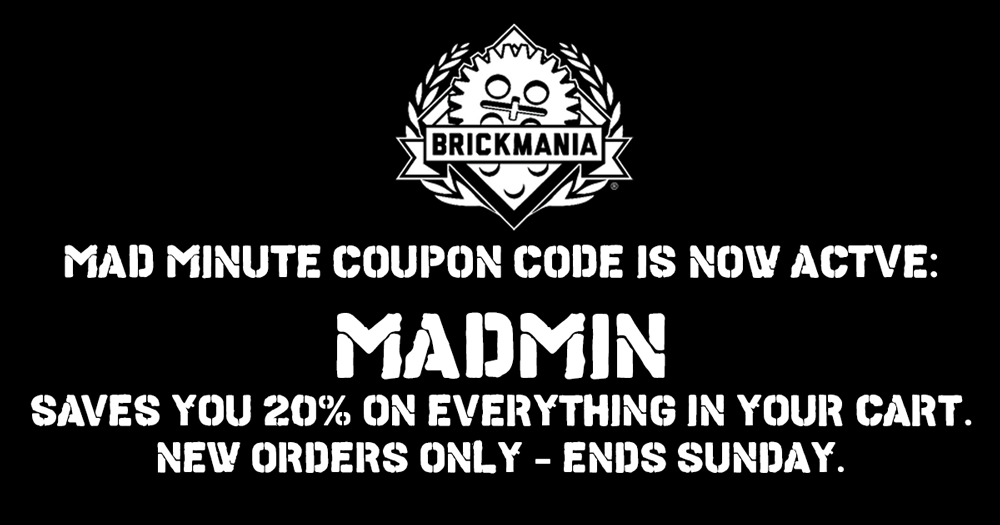 Mad Minute Sale coupon: Mad Minute Sale coupon: Save 20% on your cart with code MADMIN